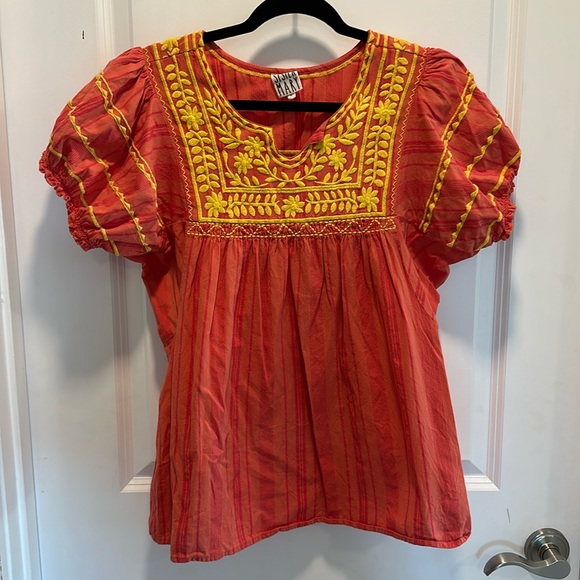 sister mary Tops - Sister Mary embroidered tunic